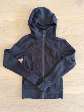 lululemon athletica Black Full-Zip Hoodie Jacket